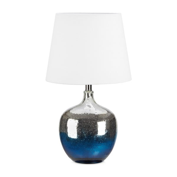 Modro-bílá stolní lampa Markslöjd Ocean