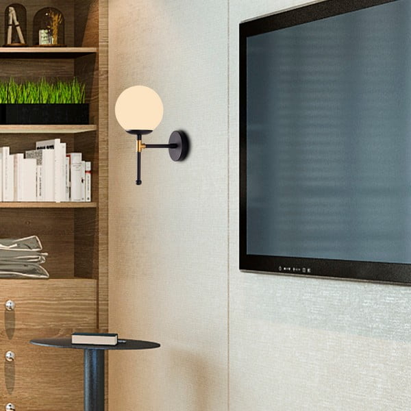 Must seinalamp, kõrgus 35 cm Kruva - Squid Lighting-image-3