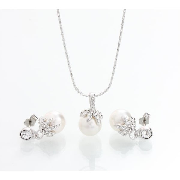 Set náhrdelníku a náušnic se Swarovski Elements Laura Bruni Chica