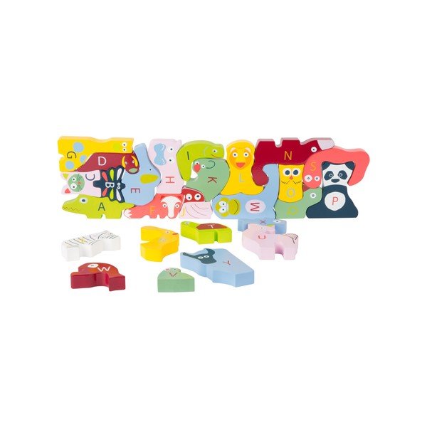 Dětské dřevěné puzzle Legler ABC-image-3