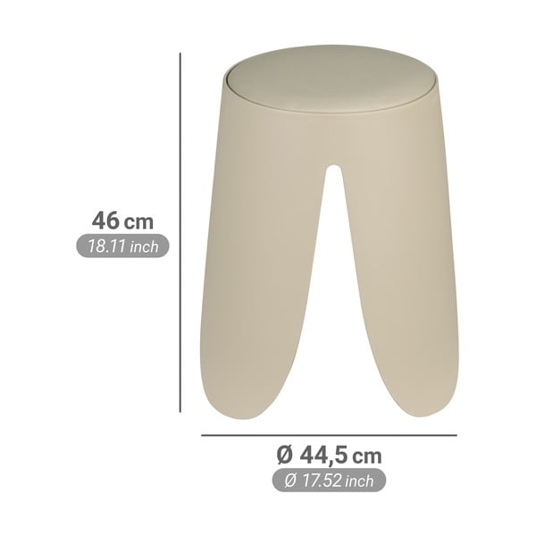 Beež virnastatav plasttool Comiso - Wenko-image-4