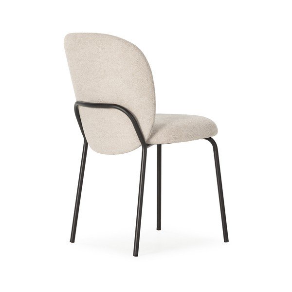 Mustad-kreemid söögitoolid 4tk komplektis Daia - Marckeric-image-4