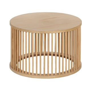 Ümmargune männipuidust diivanilaud  ø 60 cm Stick - Ixia