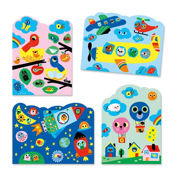 Vesivärvide raamat In the Sky – Djeco-image-1