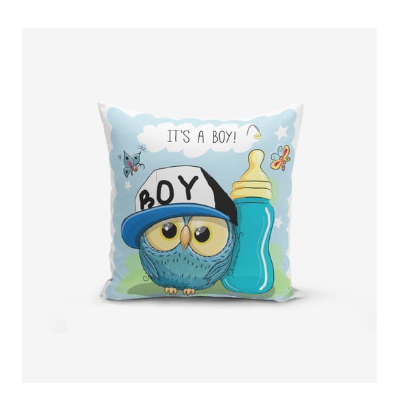 Beebi padjapüür 43x43 cm Boy Owl - Mila Home