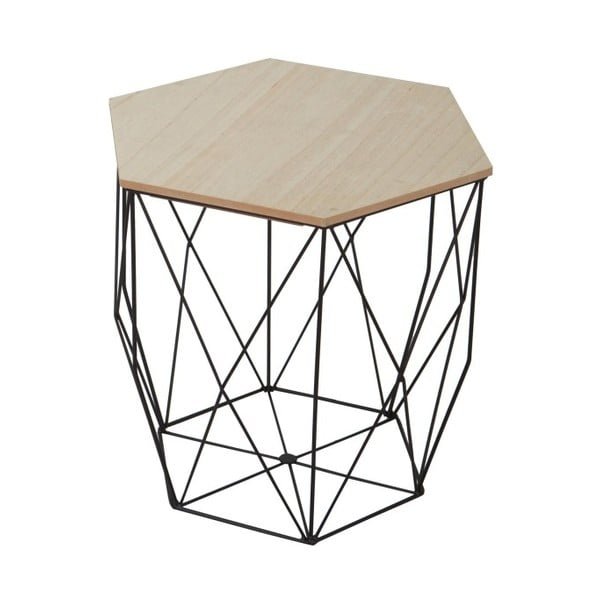 Konferenční stolek s ocelovou konstrukcí Ermes, 40,5 x 35 cm