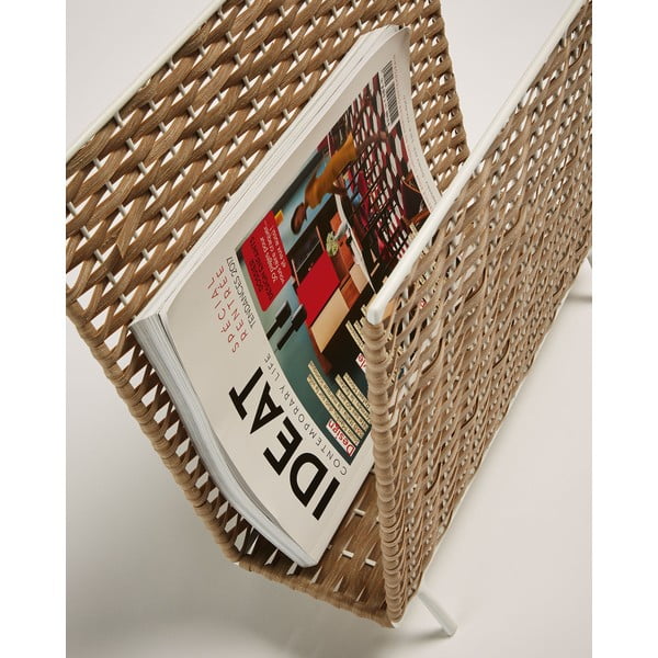 Kunstrotangist ajakirjariiul Shibori - Kave Home-image-1