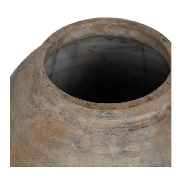 Pruun keraamiline kõrge vaas (kõrgus 49 cm) Antigo - Ixia-image-1