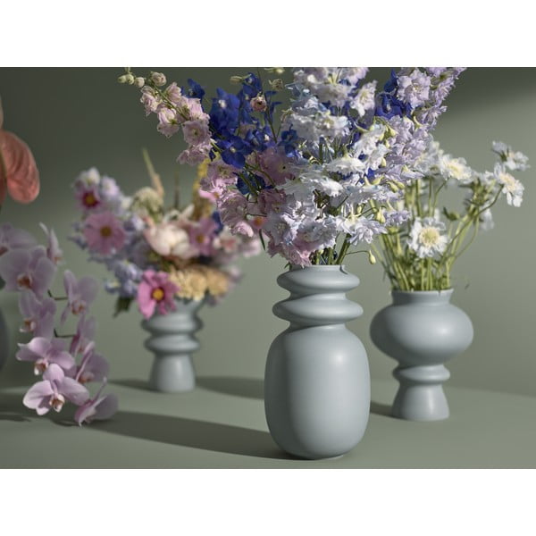 Sinihall keraamiline vaas , kõrgus 29 cm Kontur - Kähler Design-image-1