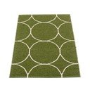 Tumeroheline sise/välisvaip 70x100 cm Boo Dark Olive – Pappelina