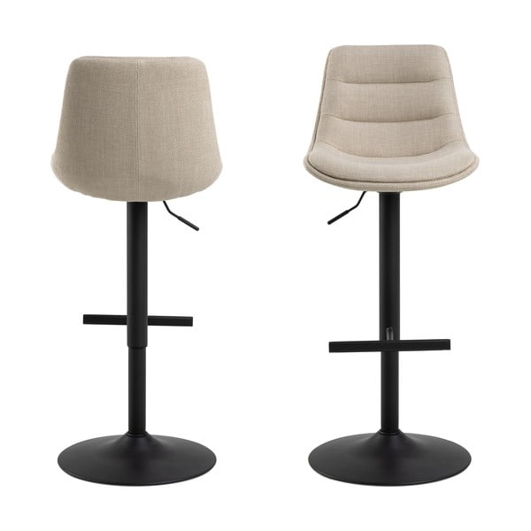 Must-beež baaritool (istme kõrgus 65 cm) Adisa - Actona-image-2