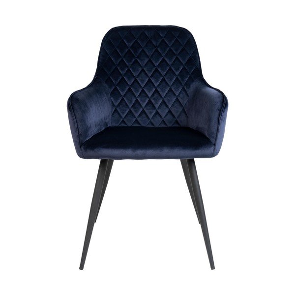 Sinised sametist söögitoolid 2-st komplektis Harbo - House Nordic-image-2