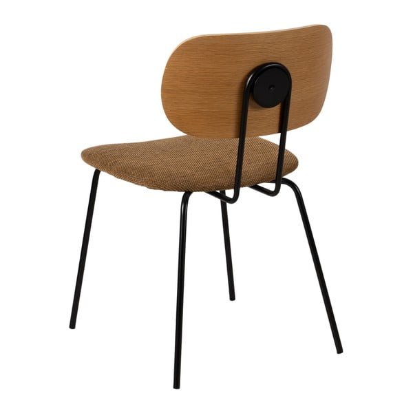 Pruuni kattega söögitoolid 4 tk komplektis Cleo - Ixia-image-3