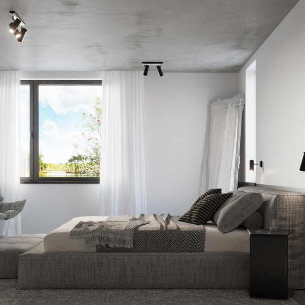 Must laevalgusti 6x30 cm Mira - Sollux-image-4