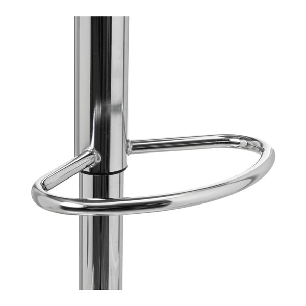 Mustad kunstnahast reguleeritava kõrgusega baaritoolid 2tk komplektis (istme kõrgus 56,5 cm) - Casa Selección-image-3