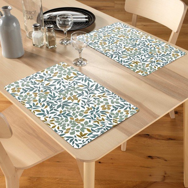 Plastmassist lauamatt 44x28,5 cm Ilona - douceur d'intérieur-image-1