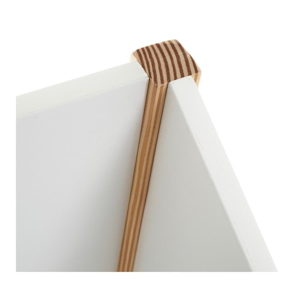 Valge laste raamaturiiul 63x42 cm - Casa Selección-image-2