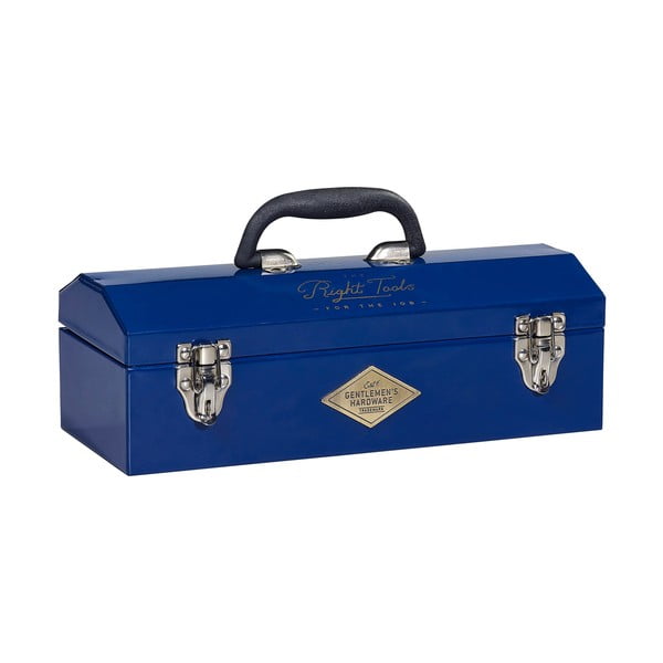 Tmavě modrý úložný box na nářadí Gentlemen's Hardware Tool Box Navy