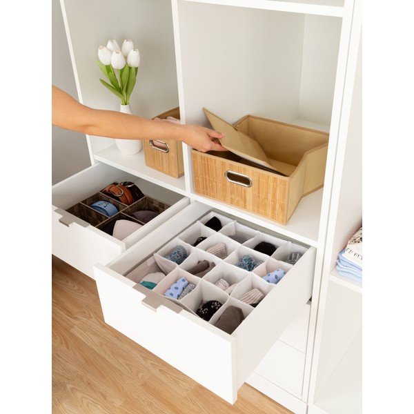 Bambusest hoiukarp 31x31x15 cm - Compactor-image-1
