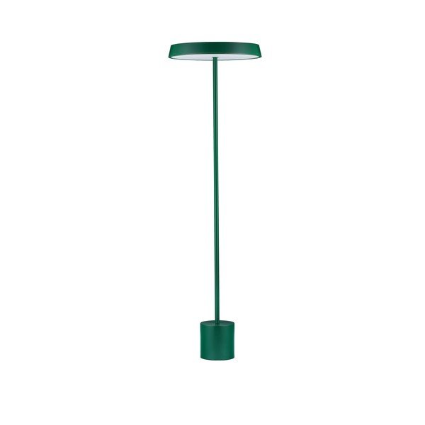 Roheline metallist LED-põrandalamp (kõrgus 136 cm) Vetro - Nova Luce