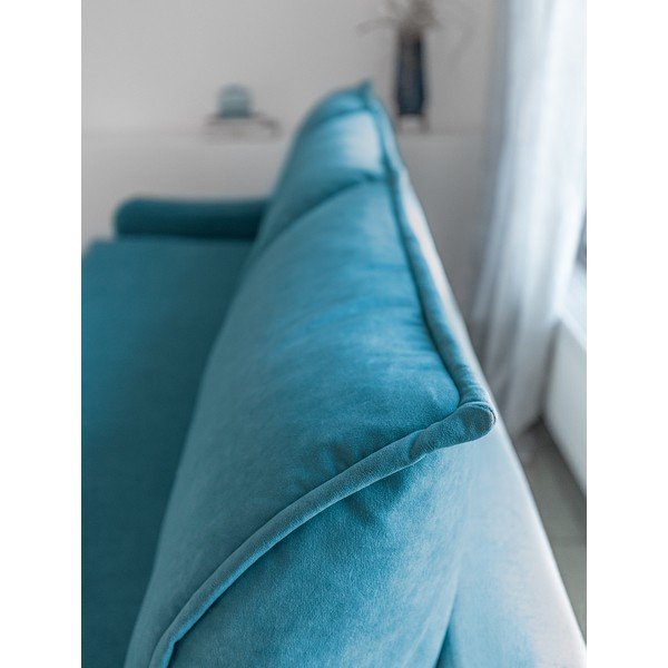 Türkiissinine sametne diivanvoodi Tender Eddie - Miuform-image-1