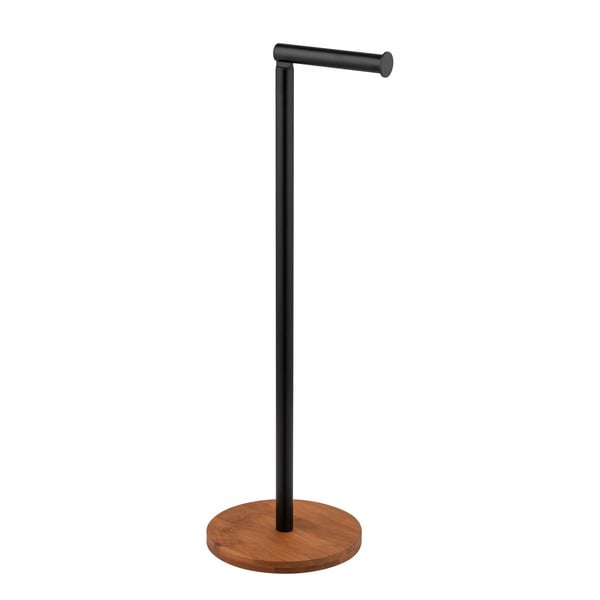 Must-pruun terasest WC-paberi hoidja Serro - Wenko-image-1