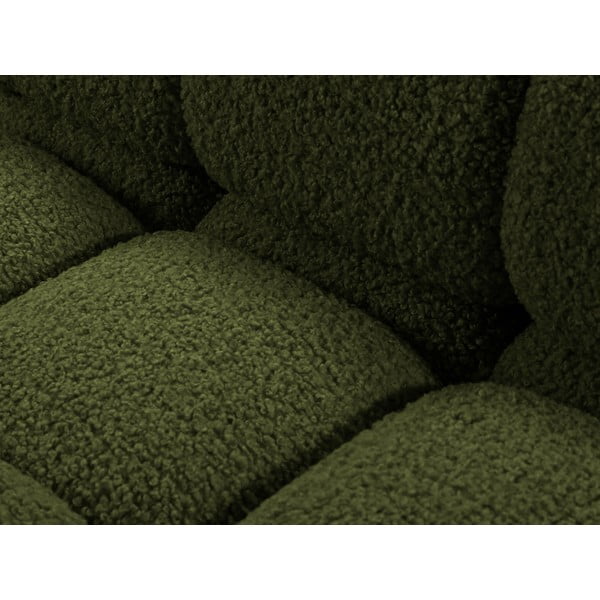 Roheline bukleekangast mooduldiivan 282 cm Bellis - Micadoni Home-image-1