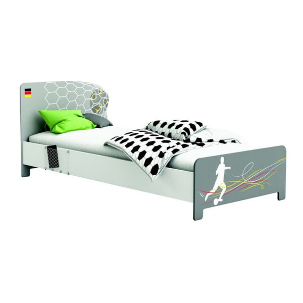 Bílá jednolůžková postel 13Casa Sport, 90 x 200 cm