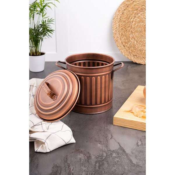 Terasest prügikast 4 L - Hermia-image-2