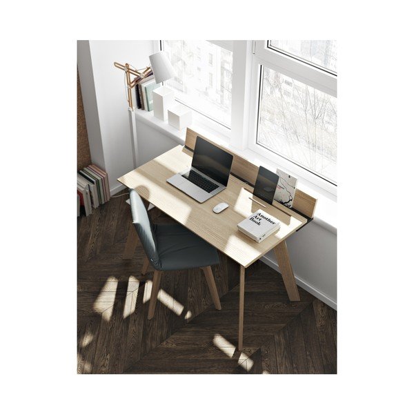 Tammepuidust kirjutuslaud Loft - TemaHome-image-3