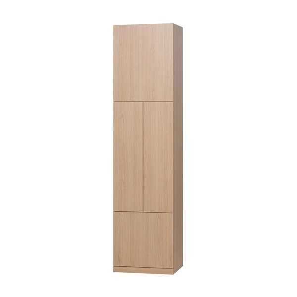 Modulaarne garderoob naturaalses värvitoonis 54x215 cm Build - WOOOD