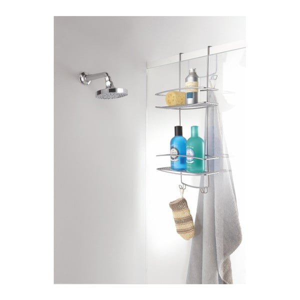 2-tasandiline rippuv vannitoariiul Onda - Metaltex-image-1