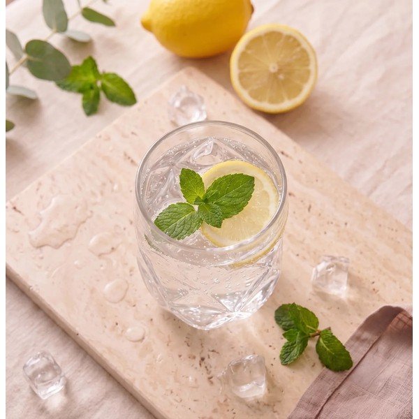 Borosilikaatklaasist klaaside komplekt (6 tk), 400 ml Geo - Vialli Design-image-2