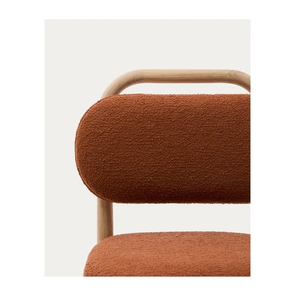 Terrakottapunane lastetool Helda - Kave Home-image-3