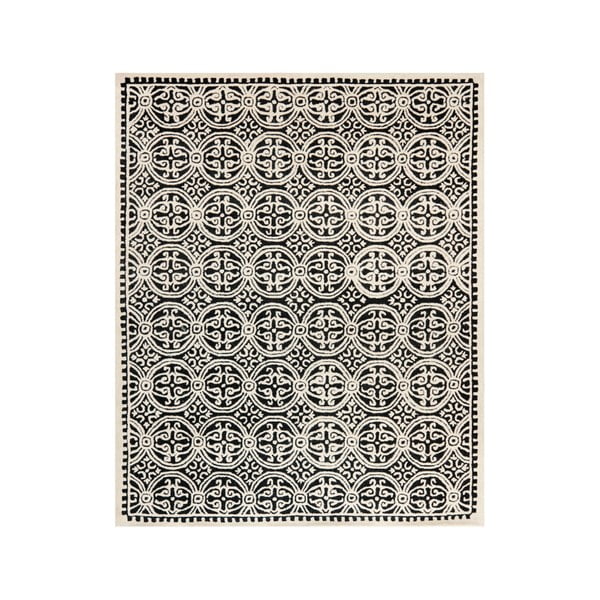 Vlněný koberec Marina Light Grey, 243x304 cm