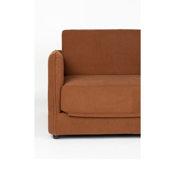 Oranžikas-pruun tugitool Jopie - White Label-image-1