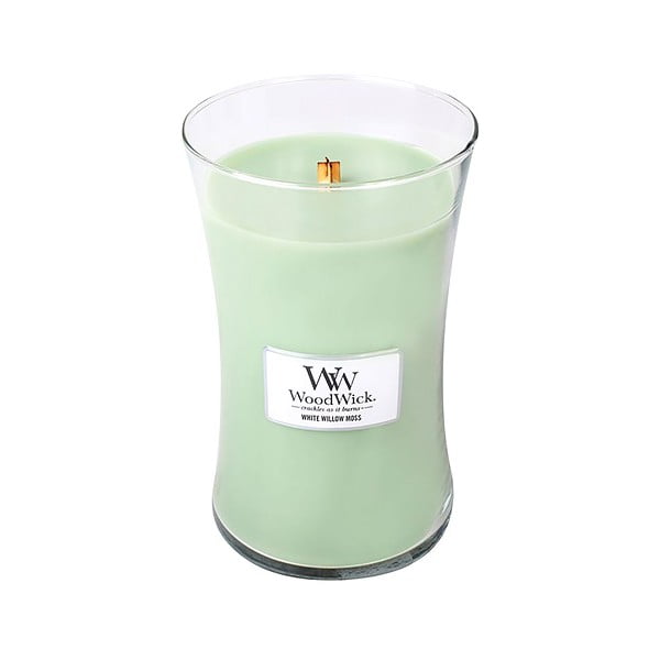 Lõhnaküünal , põlemisaeg 110 h White Willow Moss - WoodWick