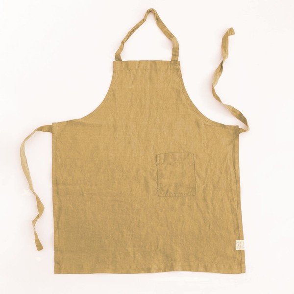 Laste tumekollane linane põll Regular, 57 x 47 cm - Linen Tales