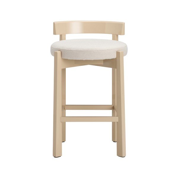 Beež polsterdatud baaritool (istme kõrgus 66 cm) Hugg - Ellos Home-image-2