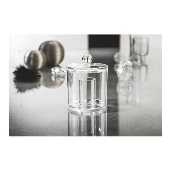 Kosmeetiline korraldaja vatitampoonide jaoks, kõrgus 11 cm - Compactor-image-2