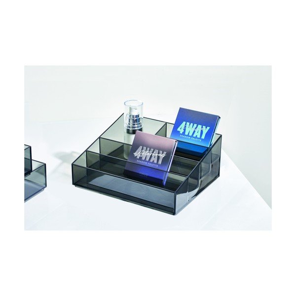 Matt must kosmeetikatoodete korraldaja vannitoas, mis on valmistatud taaskasutatud plastikust Nail Station - iDesign-image-1