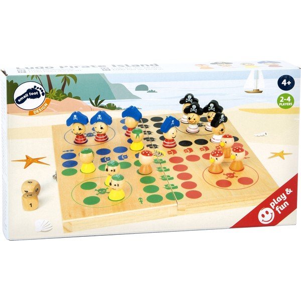 Puidust lauamäng Ludo Pirate Island - Legler-image-3
