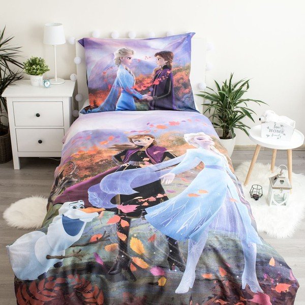 Laste puuvillane voodipesu Wind, 140 x 200 cm Frozen - Jerry Fabrics-image-2