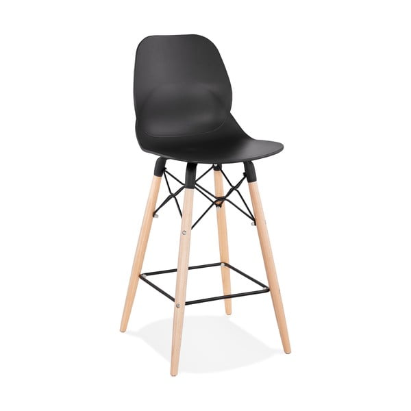 Černá barová židle Kokoon Marcel Mini, výška sedu 68 cm