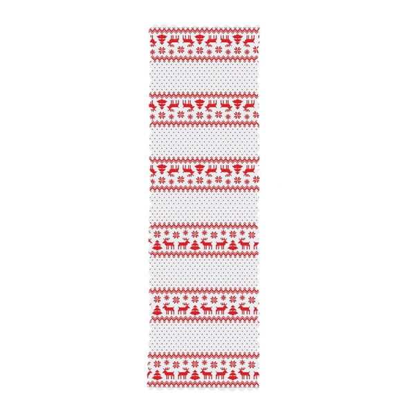 Komplekt 4 jõulupadjakatet ja lauajooksikut Nordic Knit - Minimalist Cushion Covers-image-3