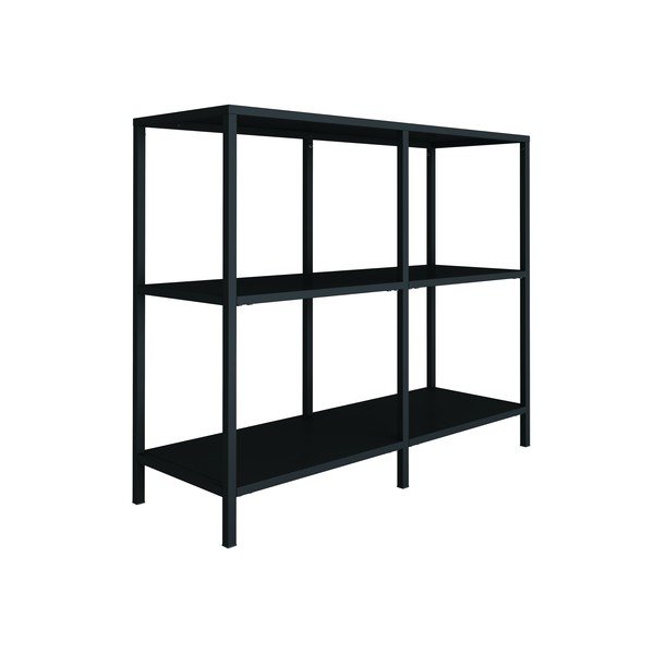 Must metallist riiul, laius 100 cm Lite - Canett-image-4