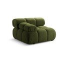Roheline bukleekangast diivanimoodul (vasak nurk) Bellis - Micadoni Home