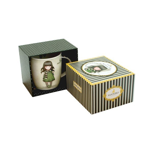 Hrnek z kostního porcelánu Santoro London Gorjuss The Scarf-image-1