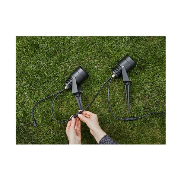 Černé nástěnné svítidlo Markslöjd Garden 24, 9 W-image-4