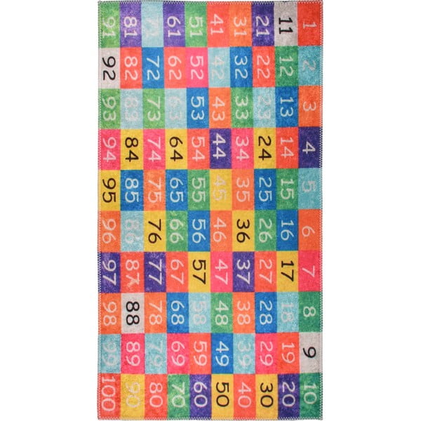 Pestav laste mänguvaip 80x120 cm One to Hundred - Vitaus